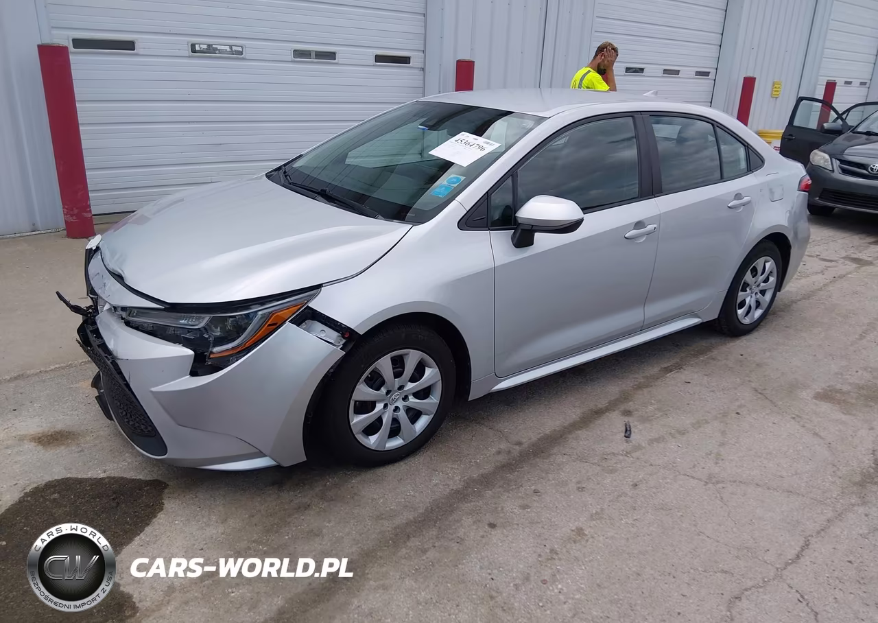 2022 Toyota Corolla Le VIN:5YFEPMAE0NP296184 - 2