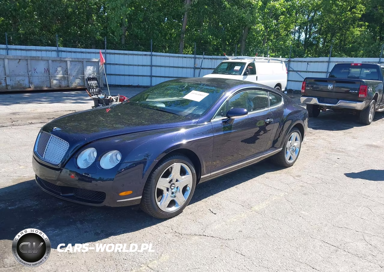 2005 Bentley Continental Gt VIN:SCBCR63W15C025889 - 2