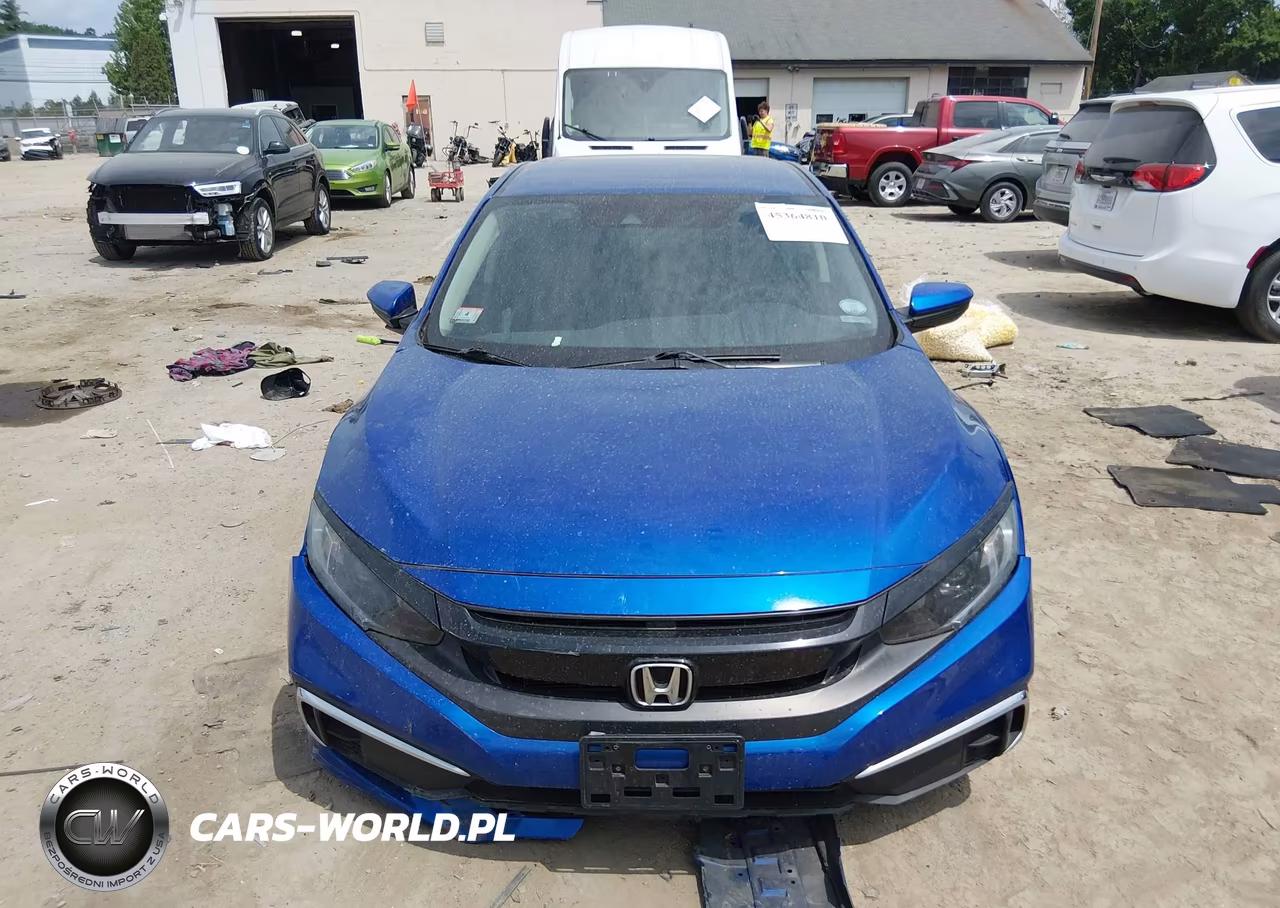 2020 Honda Civic Lx VIN:2HGFC2F65LH588407 - 12
