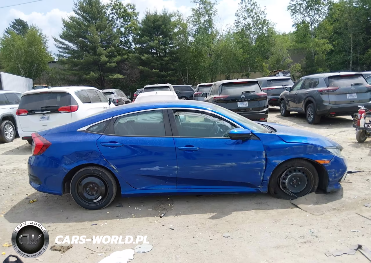 2020 Honda Civic Lx VIN:2HGFC2F65LH588407 - 13