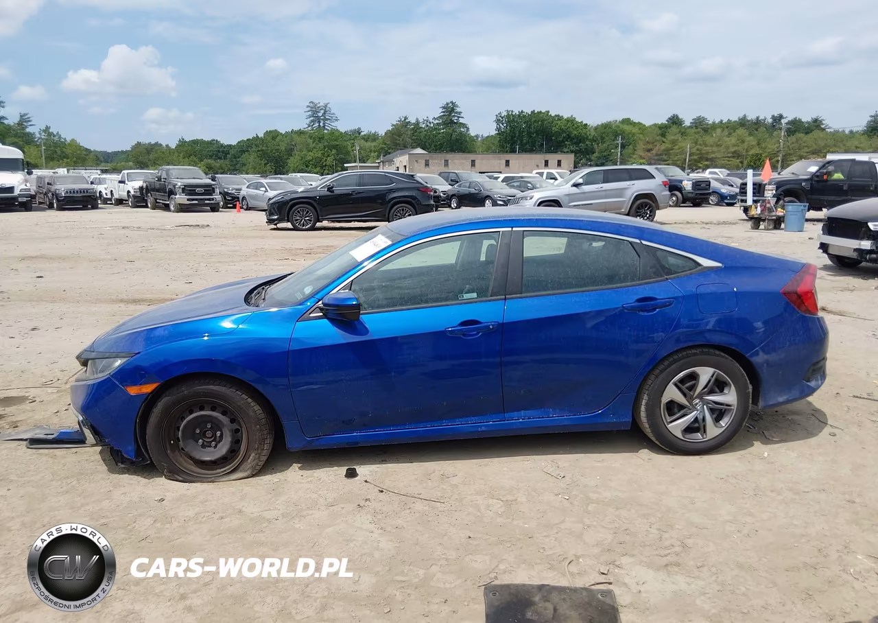 2020 Honda Civic Lx VIN:2HGFC2F65LH588407 - 14
