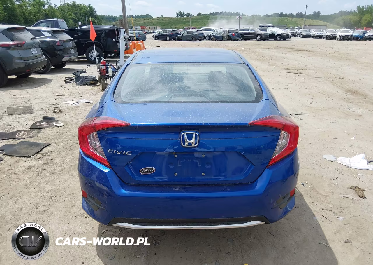 2020 Honda Civic Lx VIN:2HGFC2F65LH588407 - 16