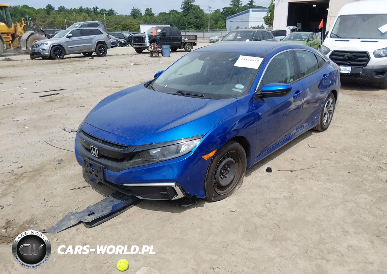2020 Honda Civic Lx VIN:2HGFC2F65LH588407 - 2