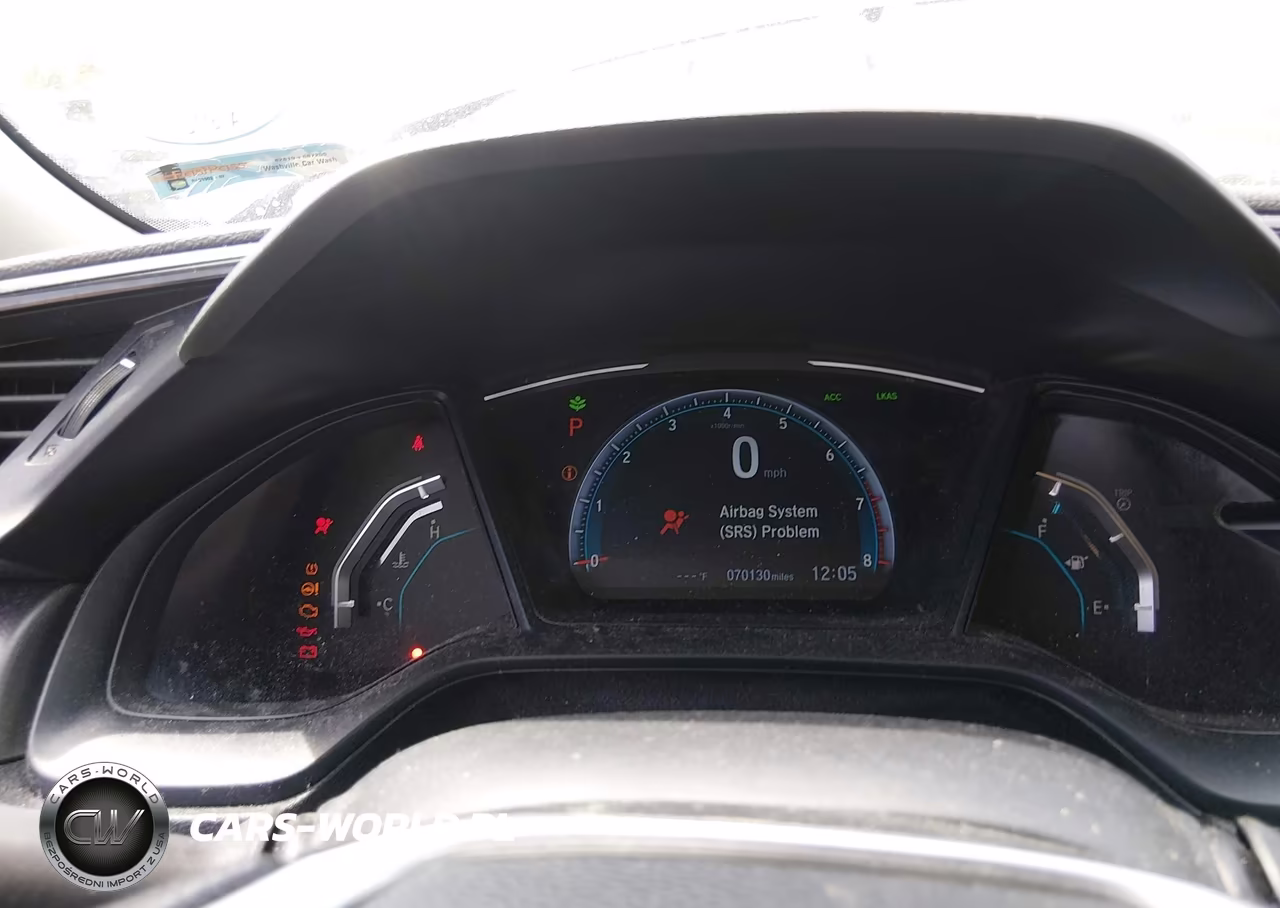 2020 Honda Civic Lx VIN:2HGFC2F65LH588407 - 7