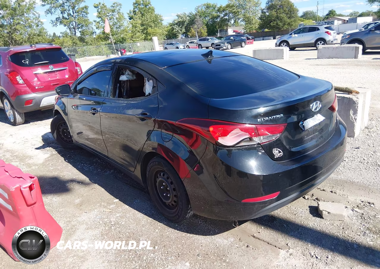 2015 Hyundai Elantra Se VIN:5NPDH4AE5FH571426 - 3