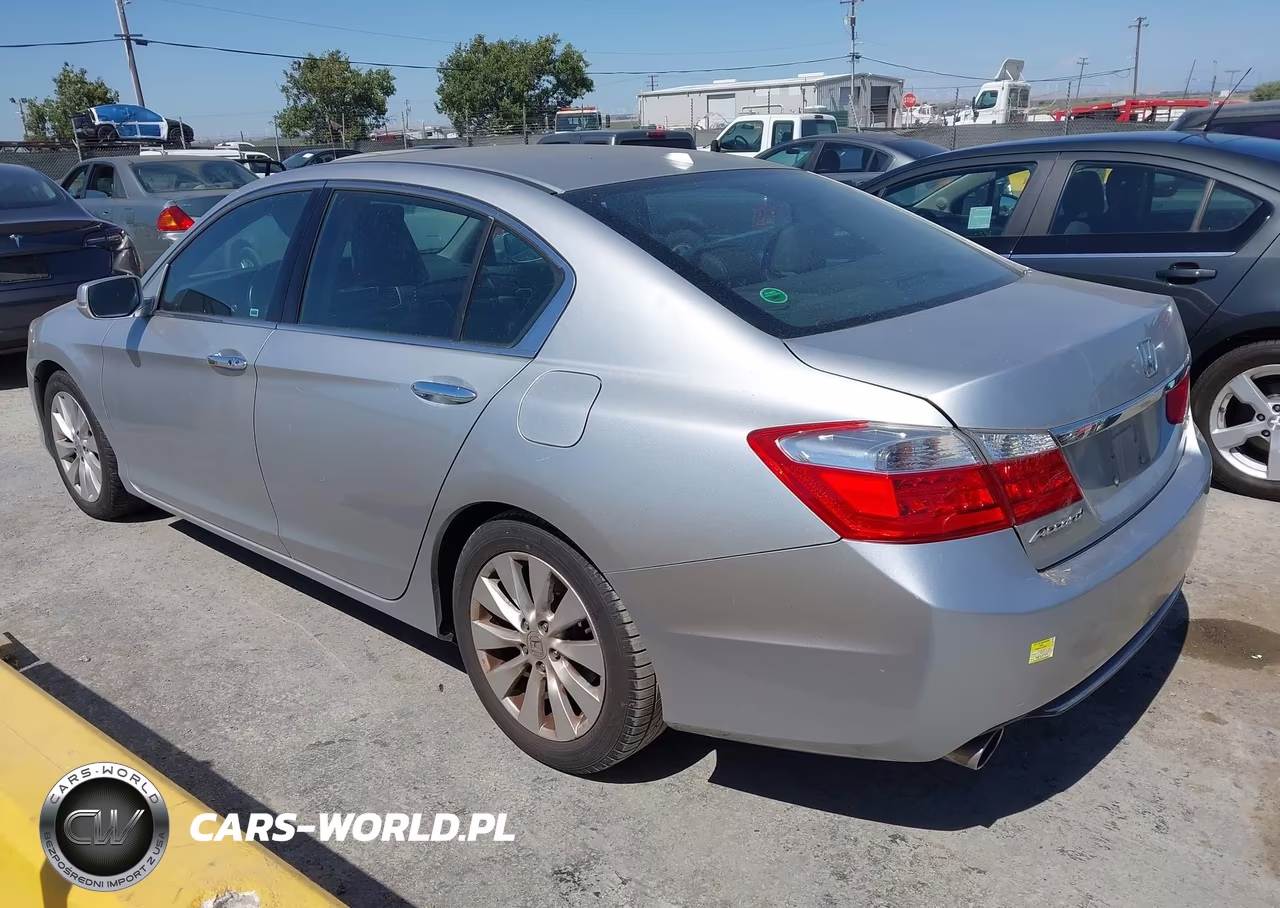 2013 Honda Accord Ex-L V-6 VIN:1HGCR3F87DA010639 - 3