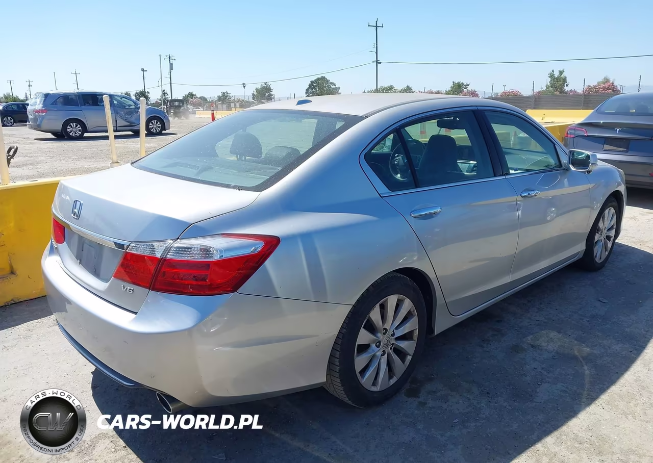 2013 Honda Accord Ex-L V-6 VIN:1HGCR3F87DA010639 - 4