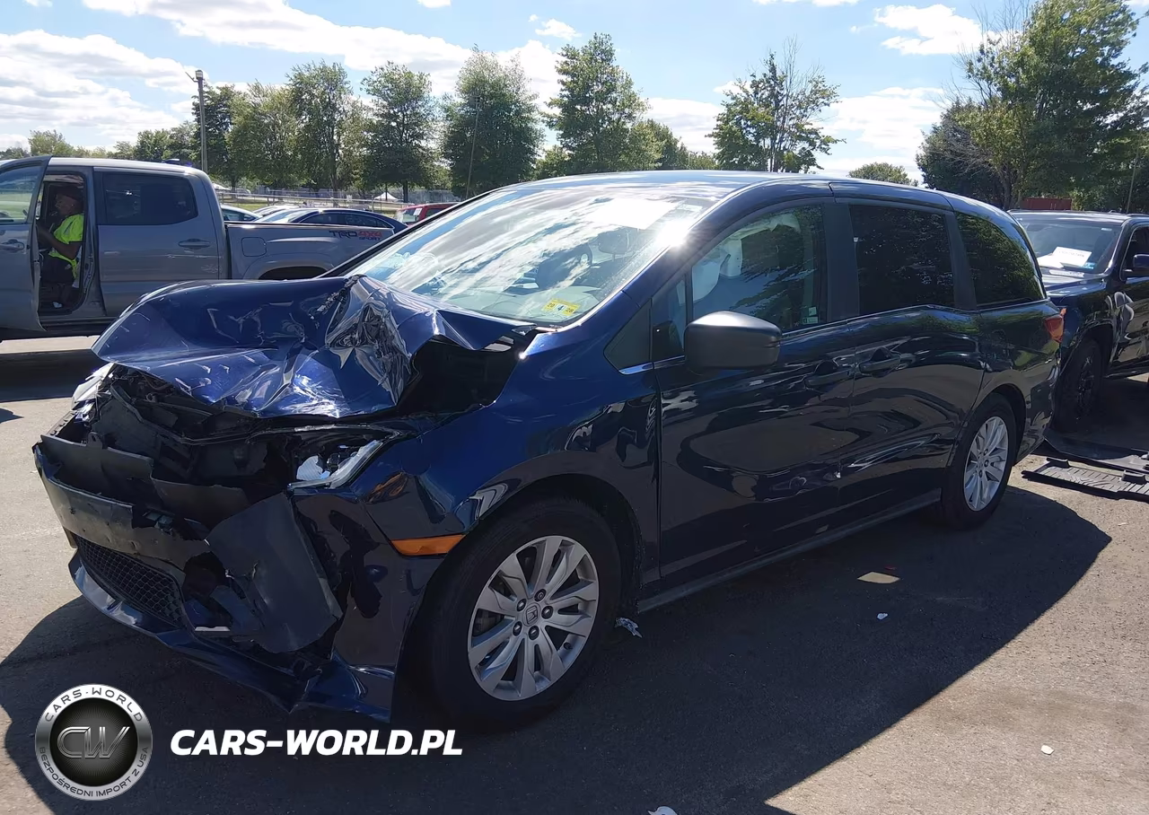 2019 Honda Odyssey Lx VIN:5FNRL6H23KB008105 - 2