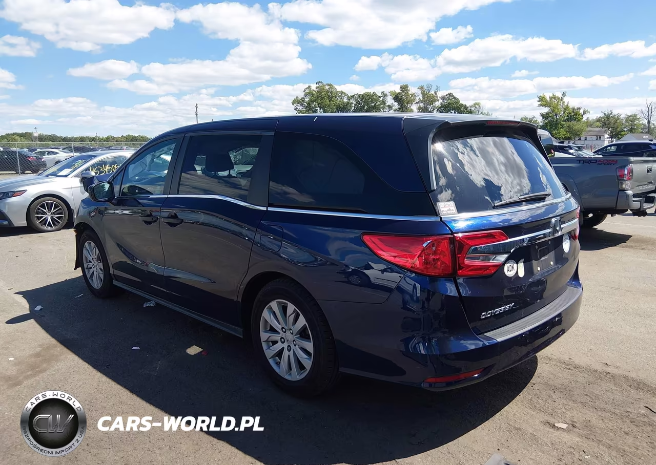 2019 Honda Odyssey Lx VIN:5FNRL6H23KB008105 - 3