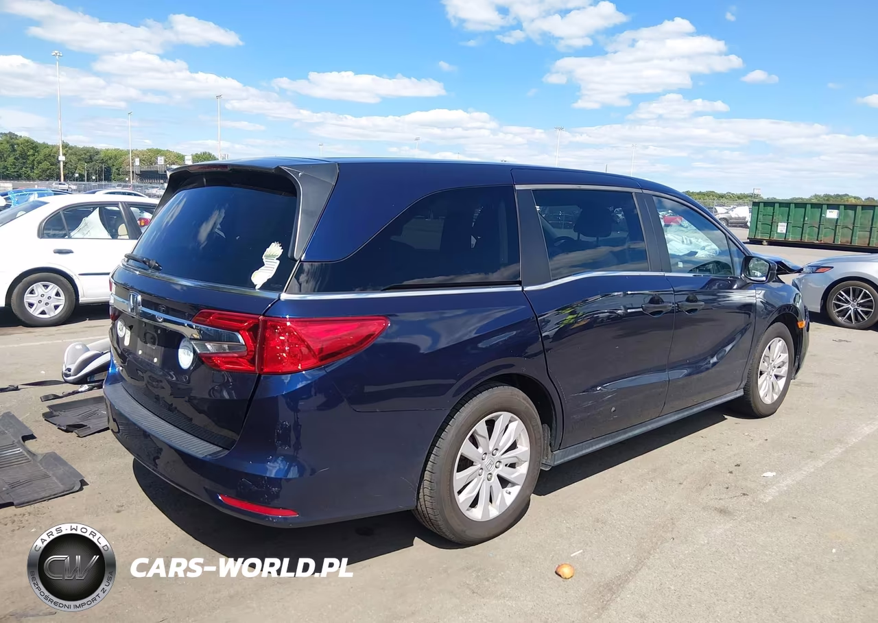 2019 Honda Odyssey Lx VIN:5FNRL6H23KB008105 - 4