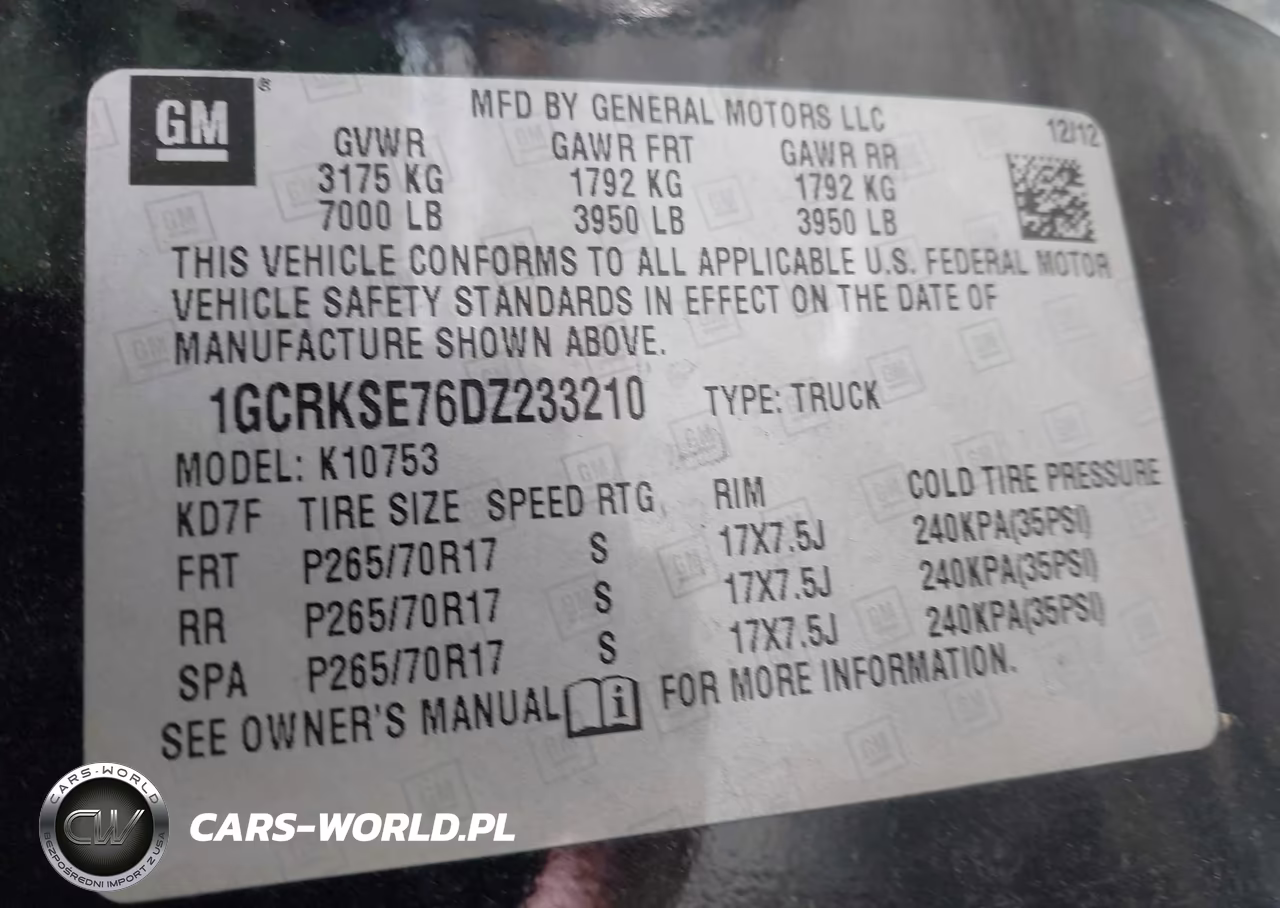 2013 Chevrolet Silverado 1500 Lt VIN:1GCRKSE76DZ233210 - 9
