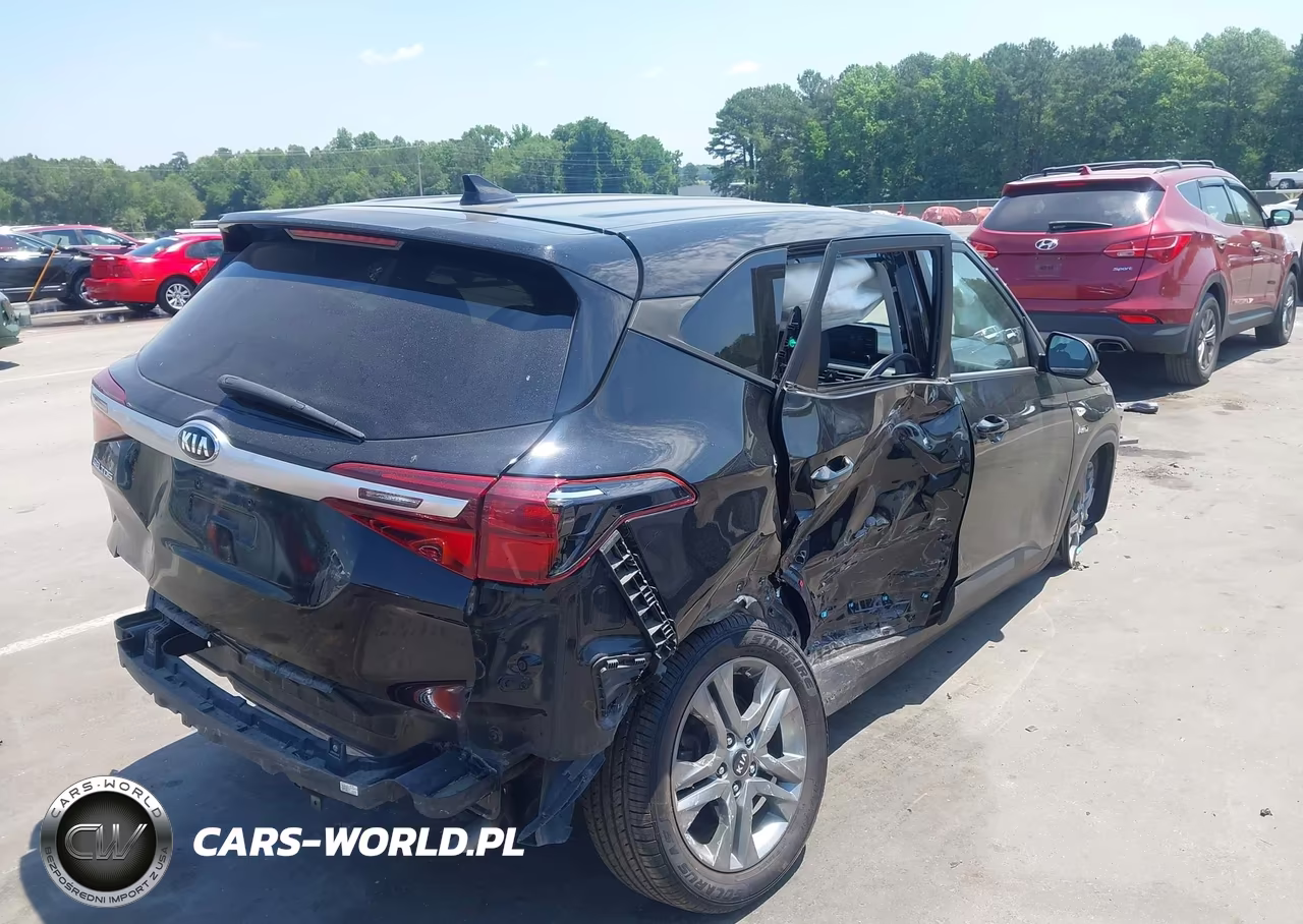 2021 Kia Seltos Lx VIN:KNDEPCAA2M7113228 - 4