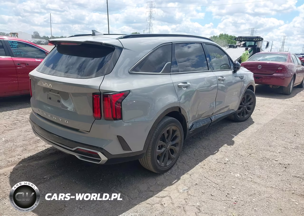 2022 Kia Sorento Sx VIN:5XYRK4LF1NG104989 - 4