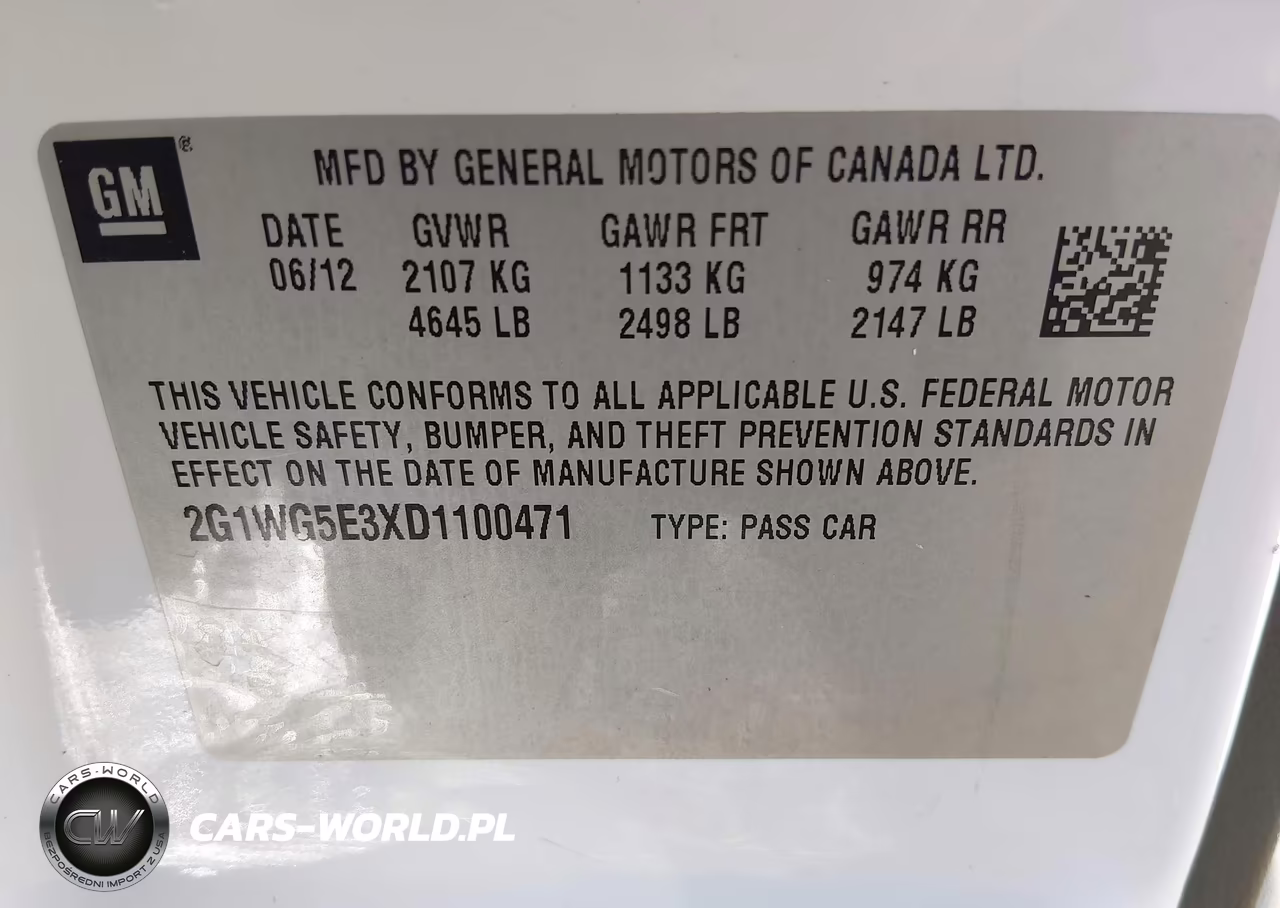 2013 Chevrolet Impala Lt VIN:2G1WG5E3XD1100471 - 9