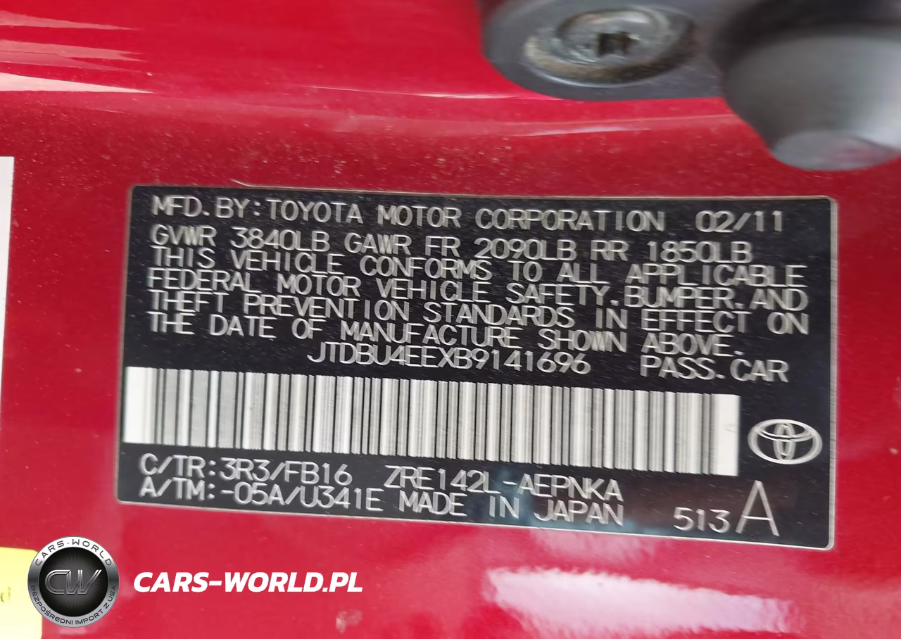 2011 Toyota Corolla Le VIN:JTDBU4EEXB9141696 - 4