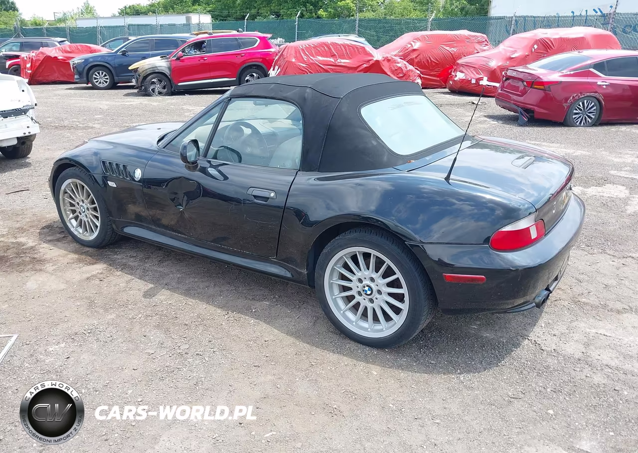 2001 BMW Z3 3.0I VIN:WBACN53411LJ59293 - 3