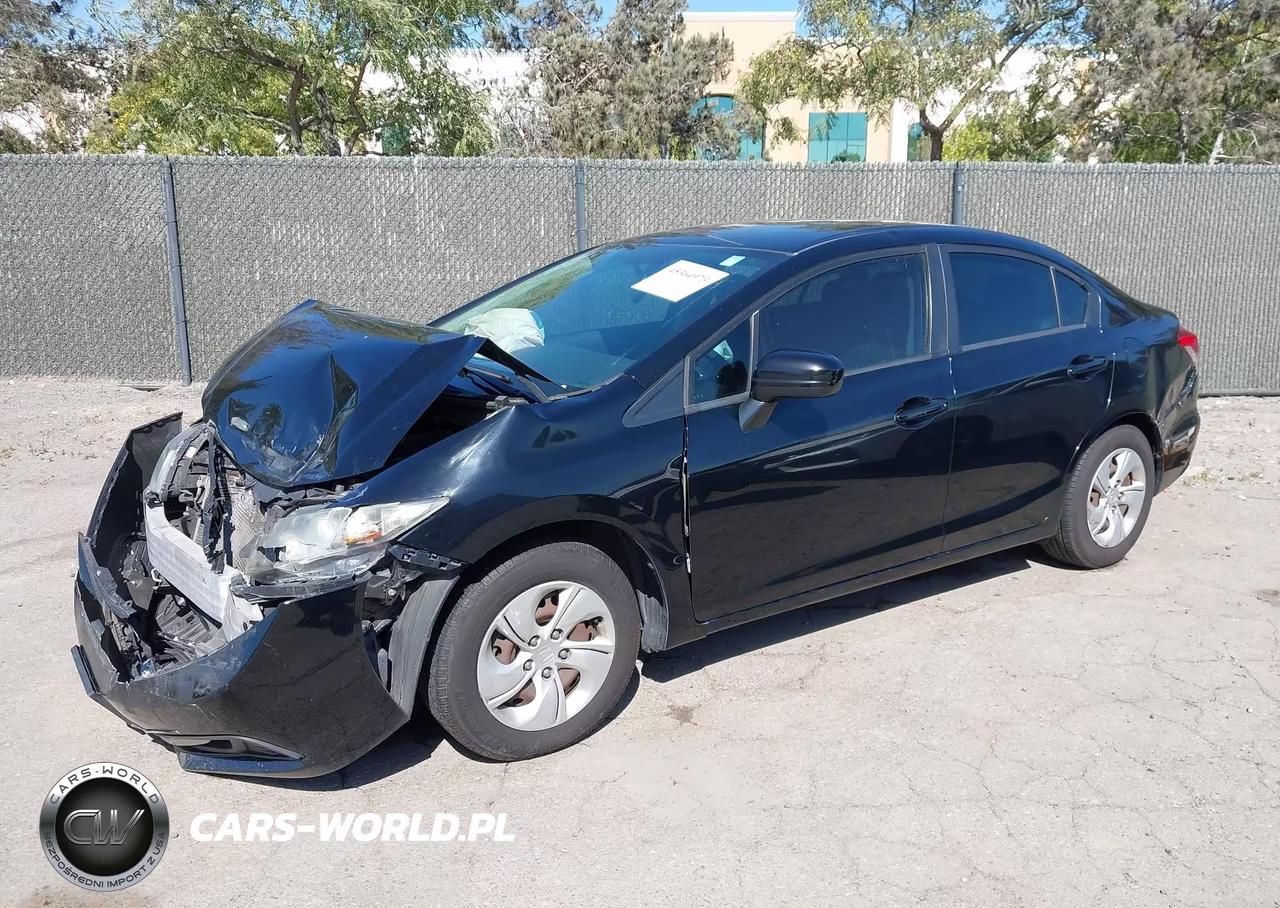 2015 Honda Civic Lx VIN:19XFB2F55FE202223 - 2
