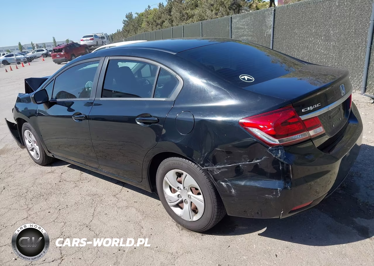 2015 Honda Civic Lx VIN:19XFB2F55FE202223 - 3