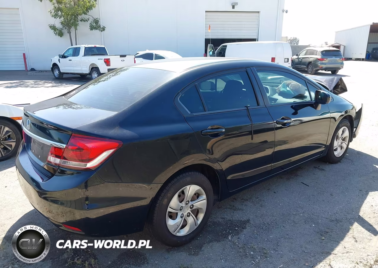 2015 Honda Civic Lx VIN:19XFB2F55FE202223 - 4