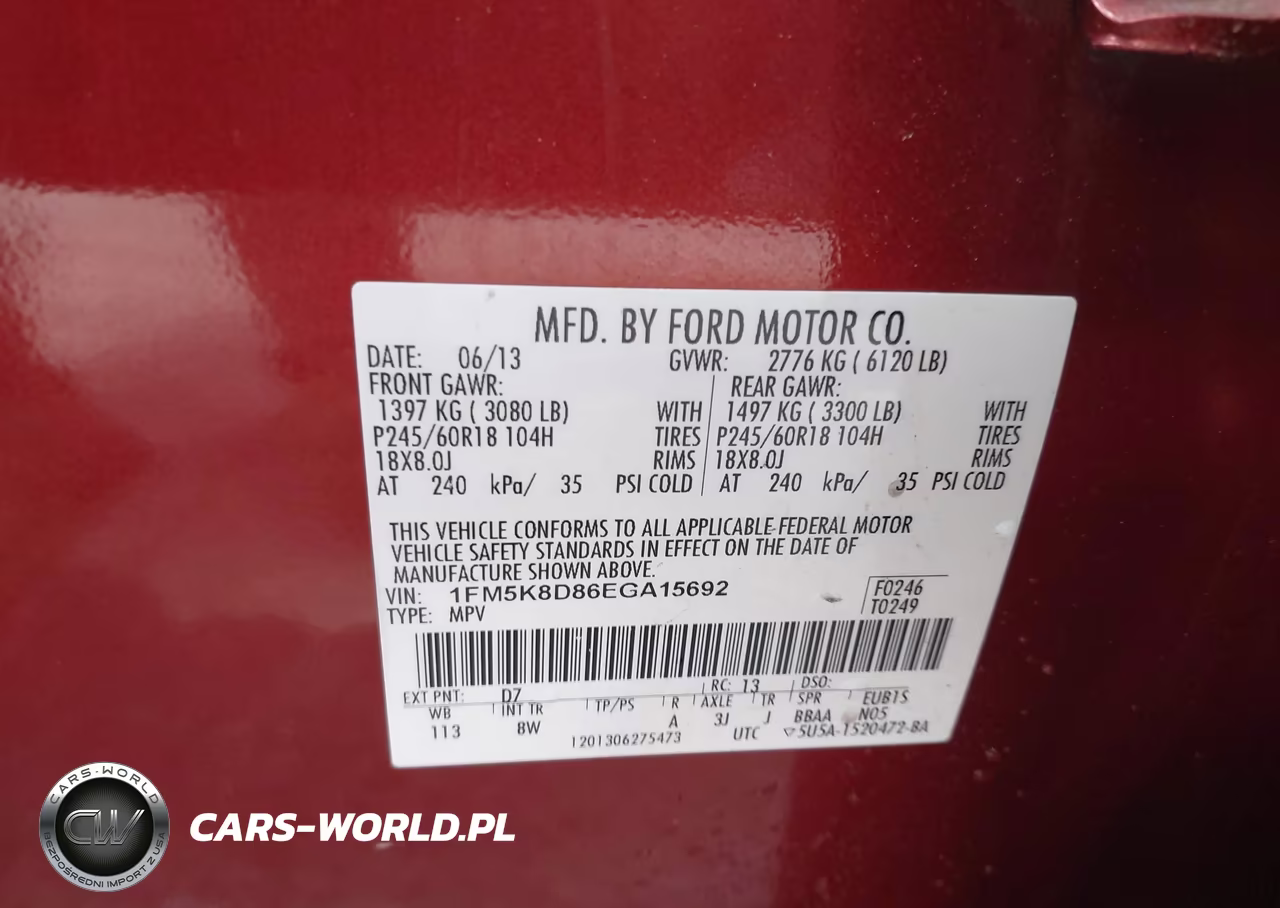 2014 Ford Explorer Xlt VIN:1FM5K8D86EGA15692 - 9