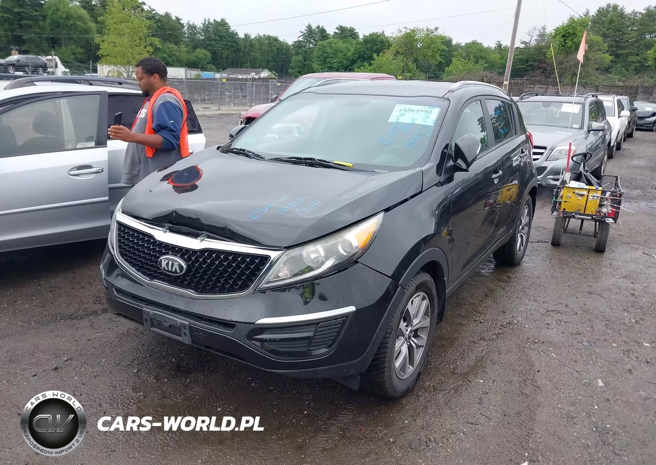 2014 Kia Sportage Lx VIN:KNDPB3AC2E7593281 - 2