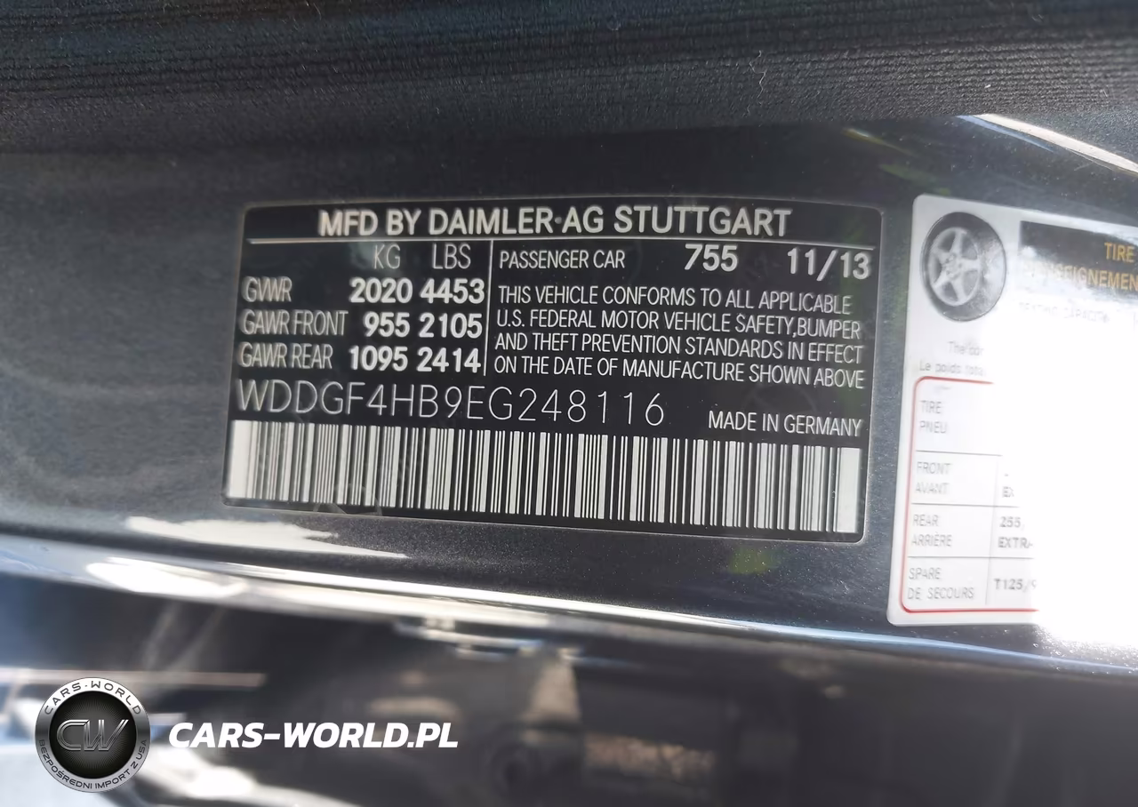 2014 Mercedes-Benz C 250 Sport VIN:WDDGF4HB9EG248116 - 9
