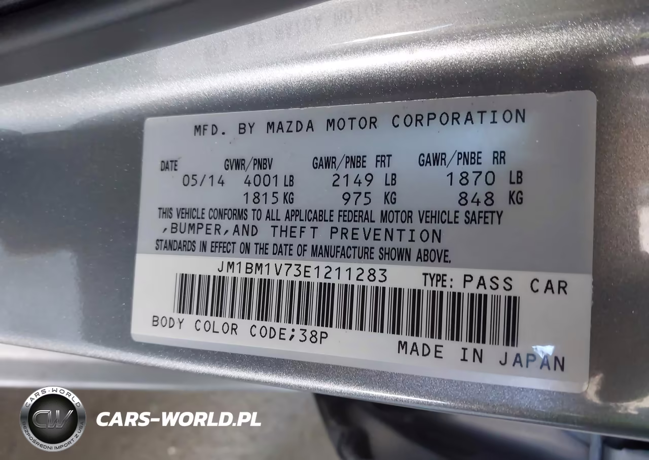 2014 Mazda Mazda3 I Touring VIN:JM1BM1V73E1211283 - 9