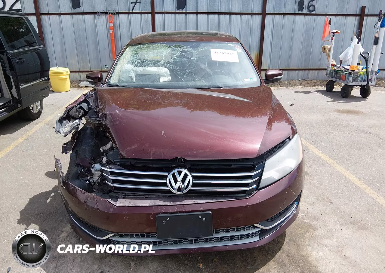 2013 Volkswagen Passat 2.5L Se VIN:1VWBP7A38DC104646 - 12
