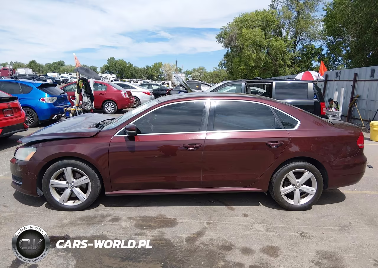 2013 Volkswagen Passat 2.5L Se VIN:1VWBP7A38DC104646 - 14