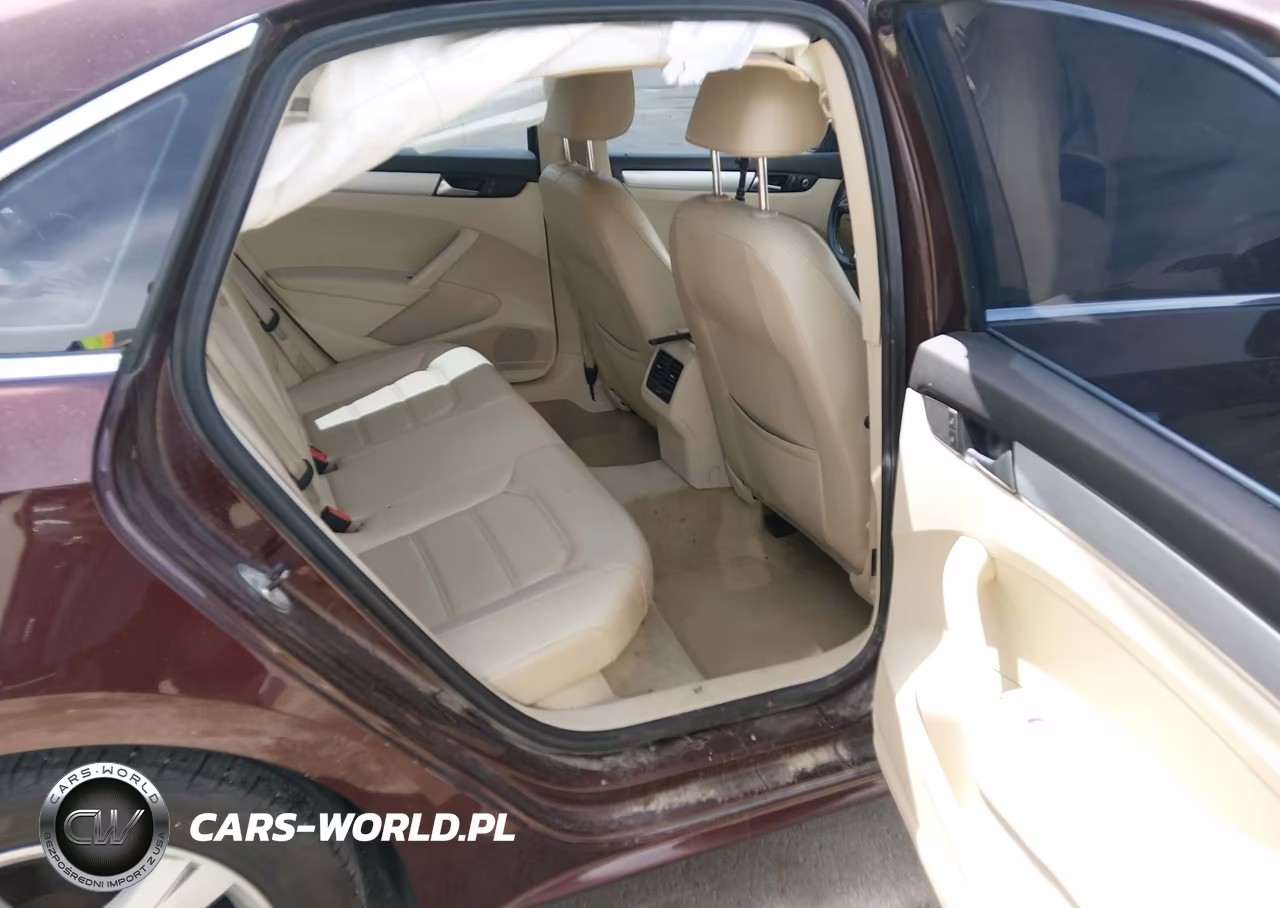 2013 Volkswagen Passat 2.5L Se VIN:1VWBP7A38DC104646 - 8