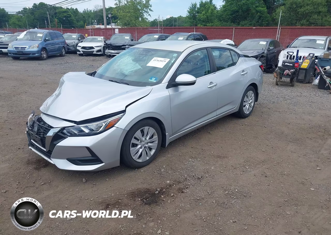 2020 Nissan Sentra S Xtronic Cvt VIN:3N1AB8BV9LY222247 - 2