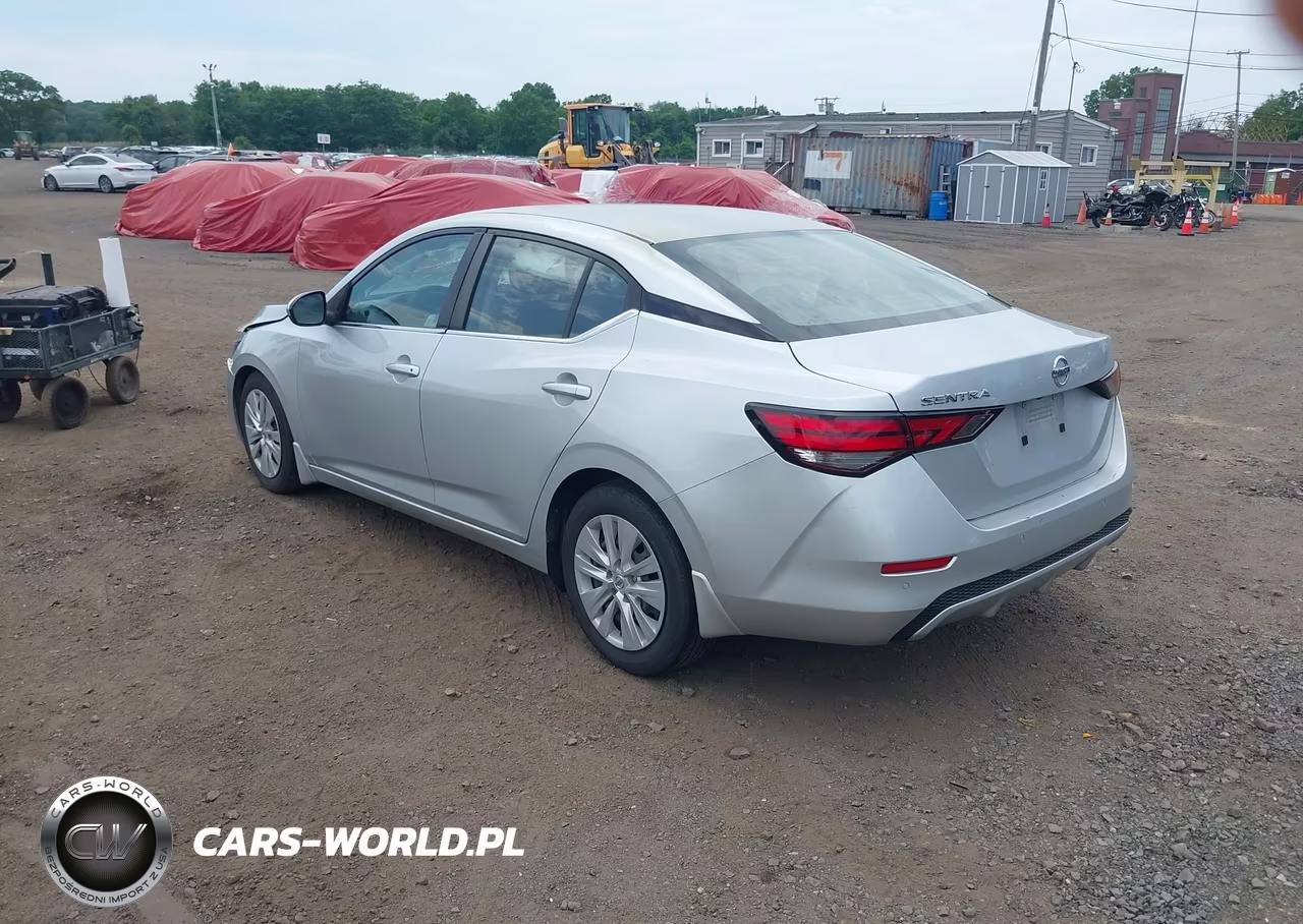 2020 Nissan Sentra S Xtronic Cvt VIN:3N1AB8BV9LY222247 - 3