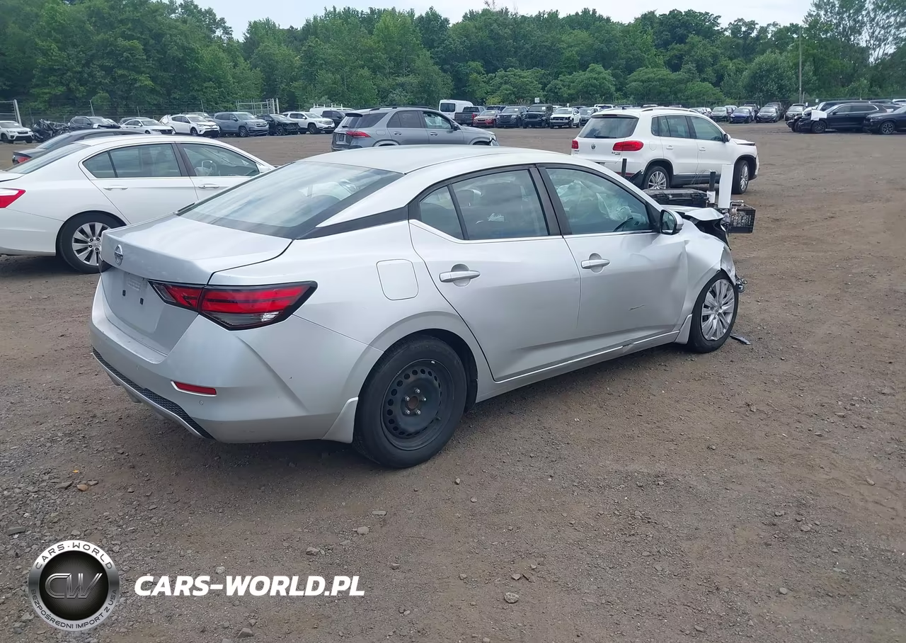 2020 Nissan Sentra S Xtronic Cvt VIN:3N1AB8BV9LY222247 - 4