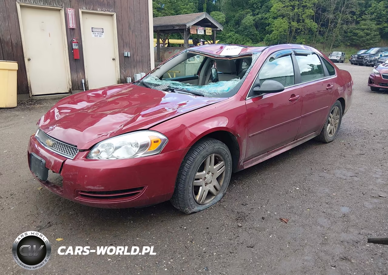 2013 Chevrolet Impala Lt VIN:2G1WG5E39D1253696 - 2