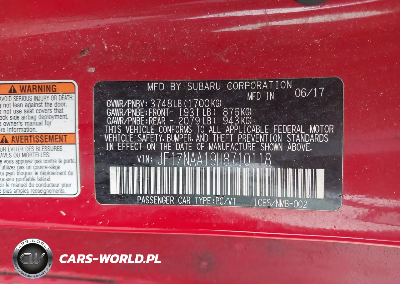 2017 Toyota 86 VIN:JF1ZNAA19H8710118 - 9