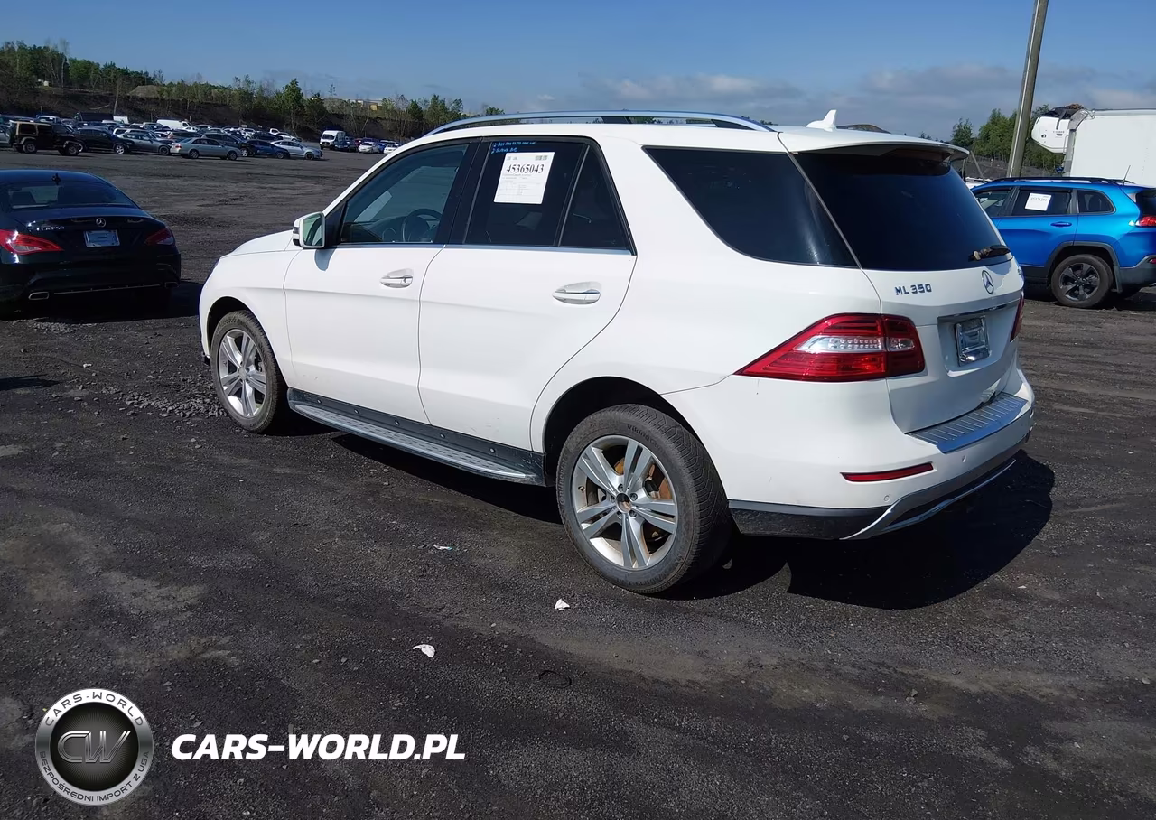 2014 Mercedes-Benz Ml 350 4Matic VIN:4JGDA5HB8EA413153 - 3