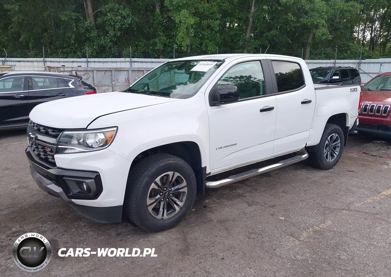2021 Chevrolet Colorado 4Wd Short Box Z71 VIN:1GCGTDEN6M1142256 - 2