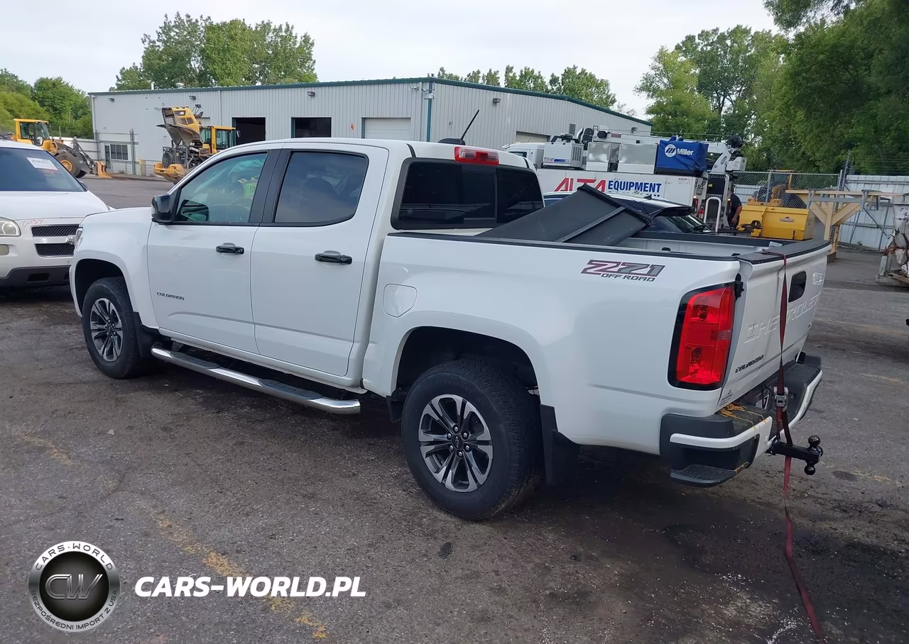 2021 Chevrolet Colorado 4Wd Short Box Z71 VIN:1GCGTDEN6M1142256 - 3