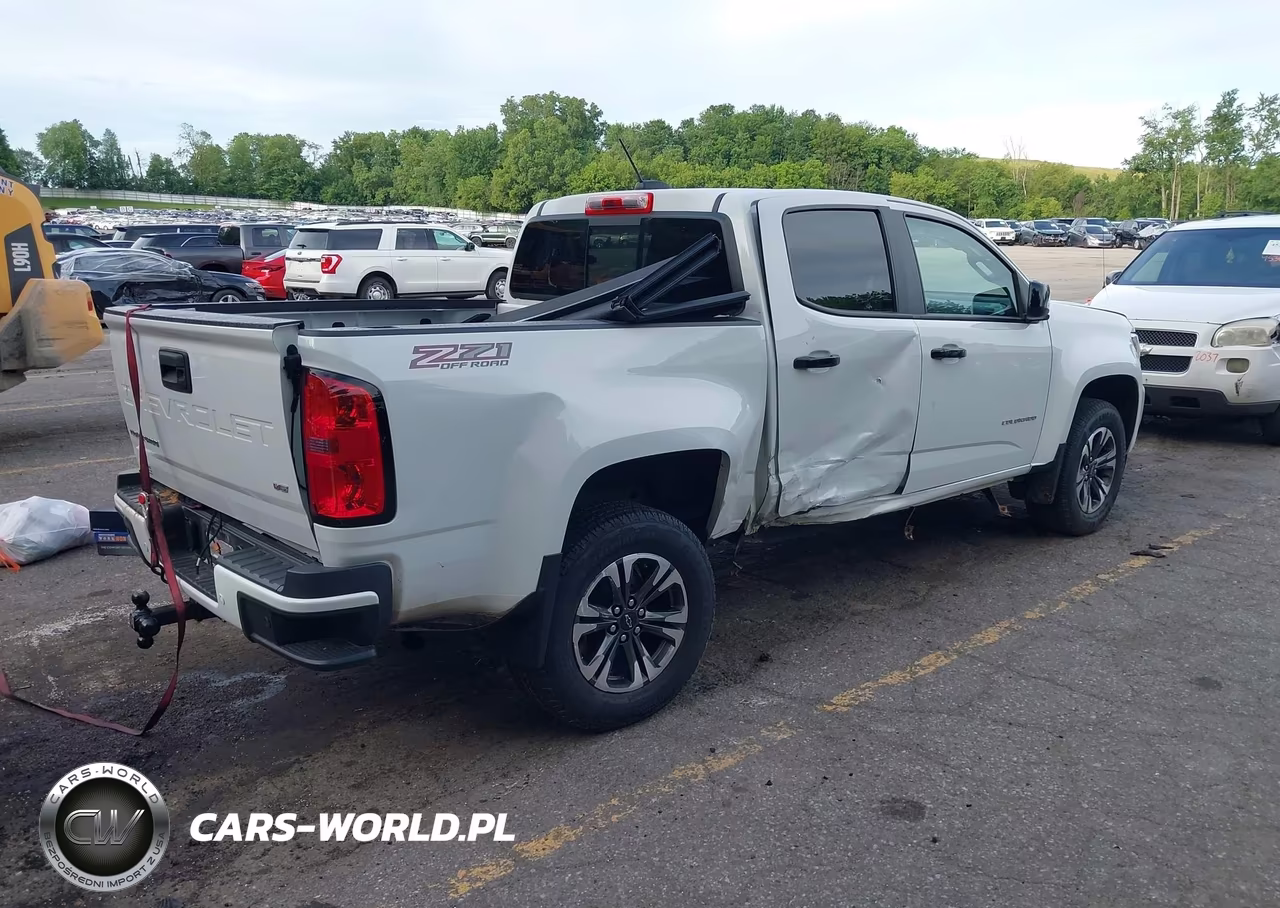 2021 Chevrolet Colorado 4Wd Short Box Z71 VIN:1GCGTDEN6M1142256 - 4