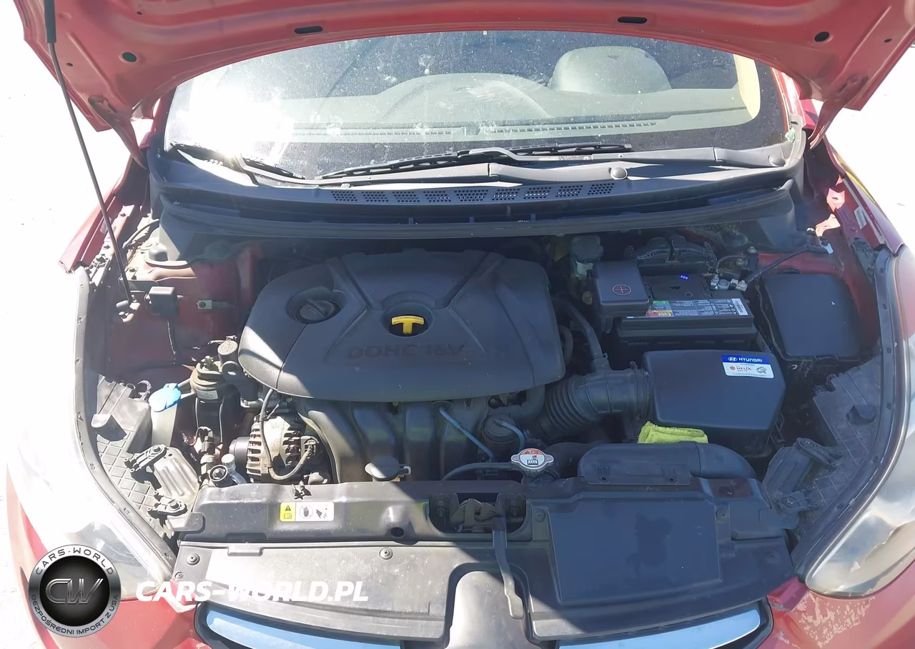 2012 Hyundai Elantra Gls (Ulsan Plant) VIN:KMHDH4AE8CU435403 - 10