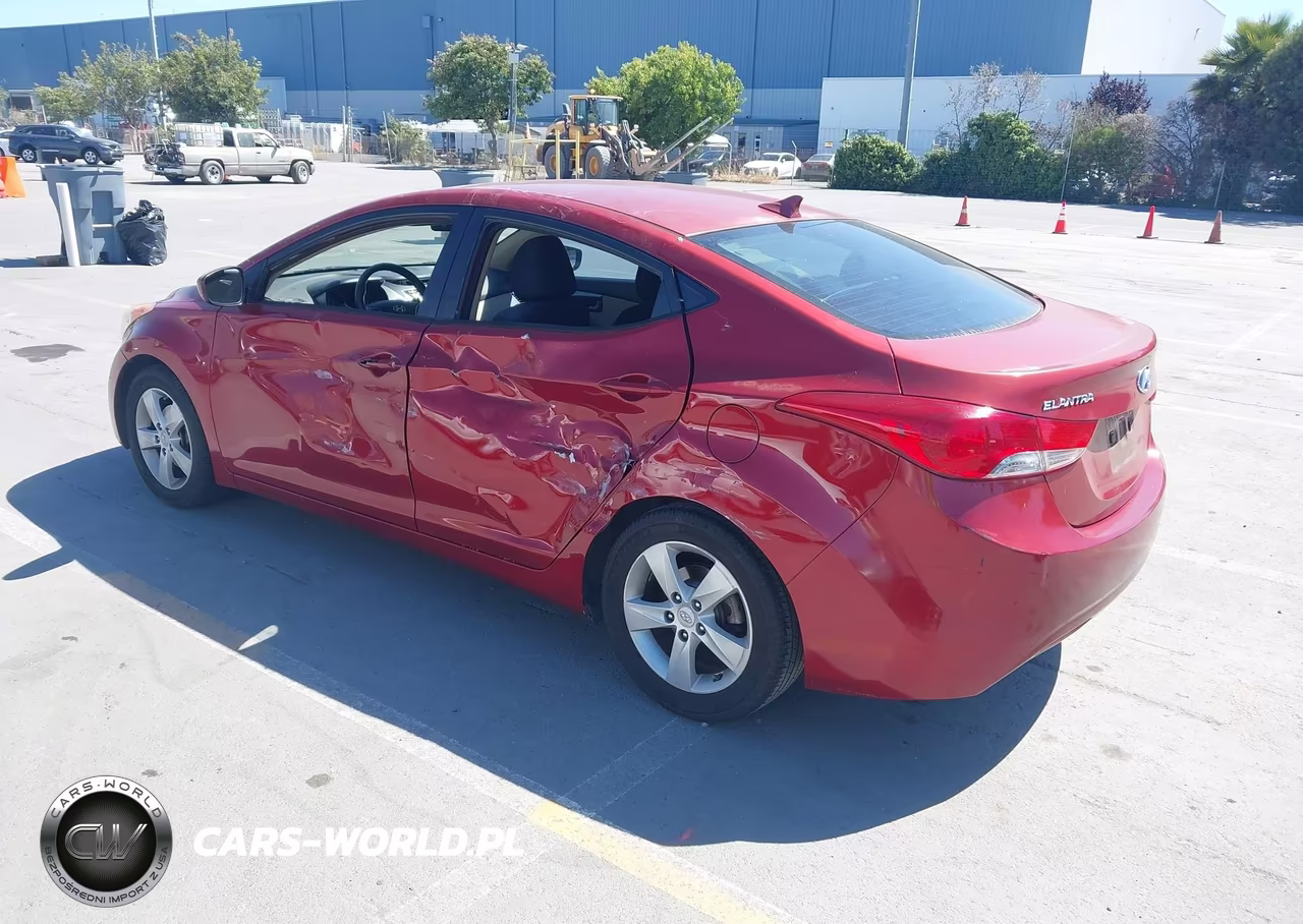 2012 Hyundai Elantra Gls (Ulsan Plant) VIN:KMHDH4AE8CU435403 - 3