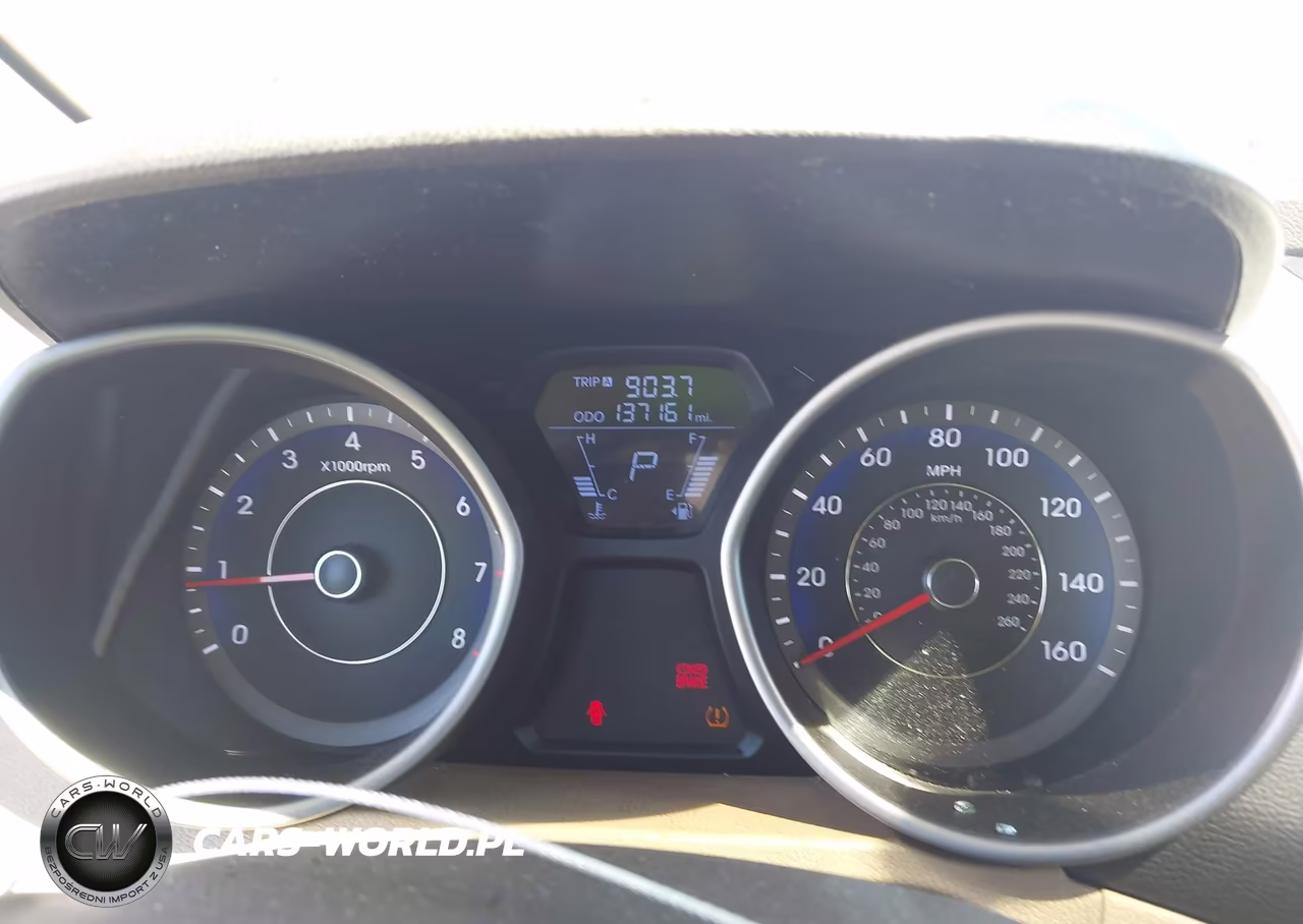 2012 Hyundai Elantra Gls (Ulsan Plant) VIN:KMHDH4AE8CU435403 - 7