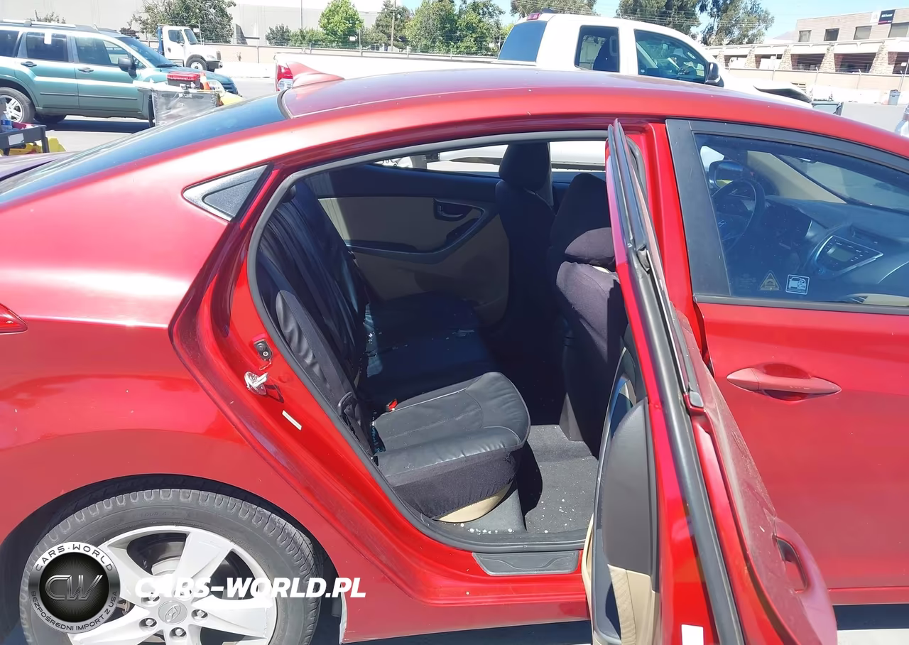 2012 Hyundai Elantra Gls (Ulsan Plant) VIN:KMHDH4AE8CU435403 - 8