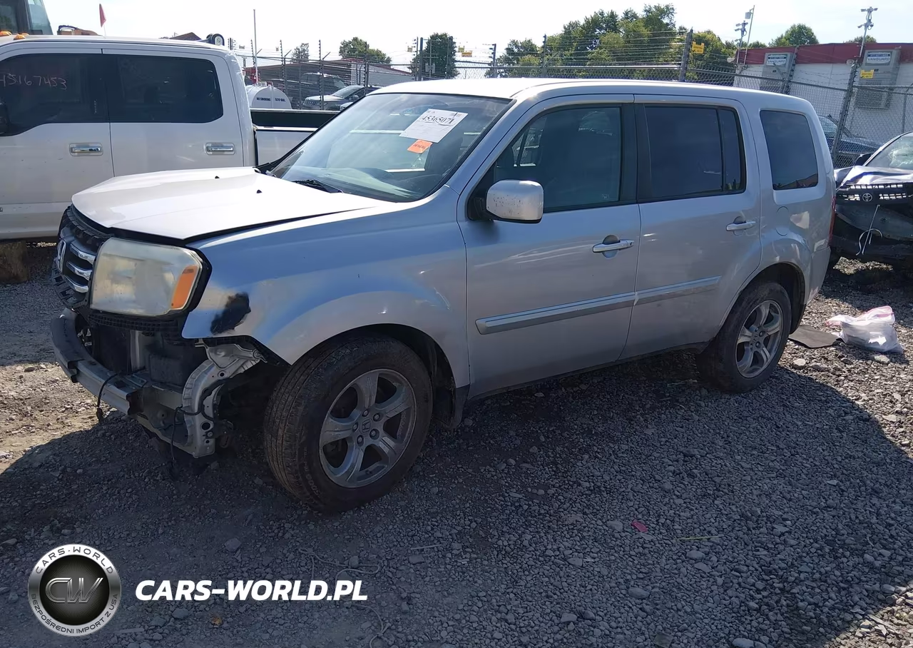 2012 Honda Pilot Ex VIN:5FNYF4H44CB045481 - 2
