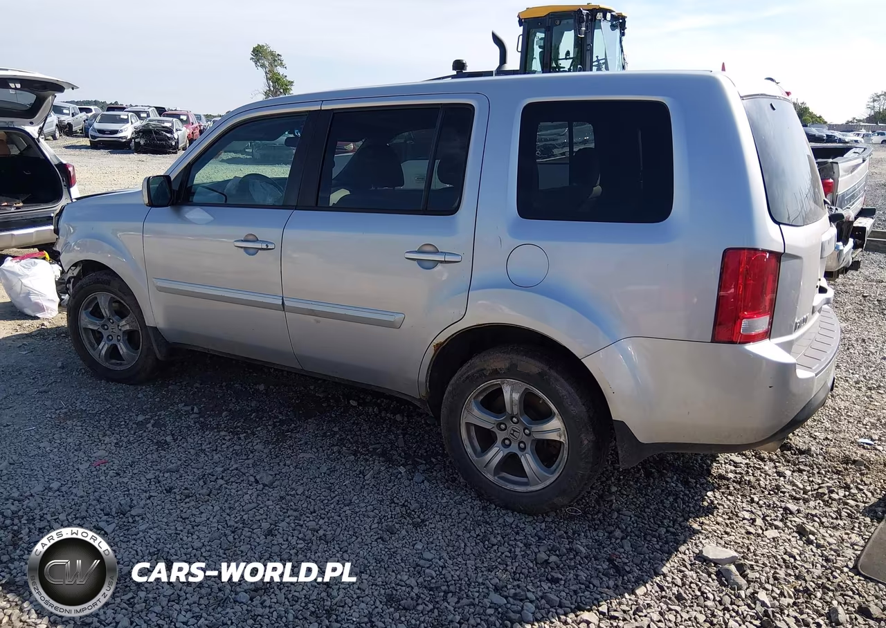 2012 Honda Pilot Ex VIN:5FNYF4H44CB045481 - 3