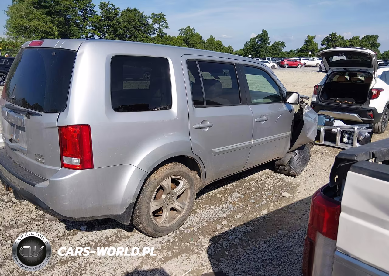 2012 Honda Pilot Ex VIN:5FNYF4H44CB045481 - 4