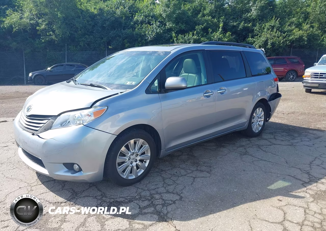 2012 Toyota Sienna Xle 7 Passenger VIN:5TDDK3DC3CS031424 - 2