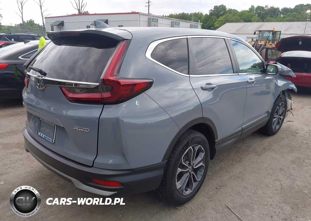 2020 Honda Cr-V Awd Ex VIN:2HKRW2H57LH616982 - 4
