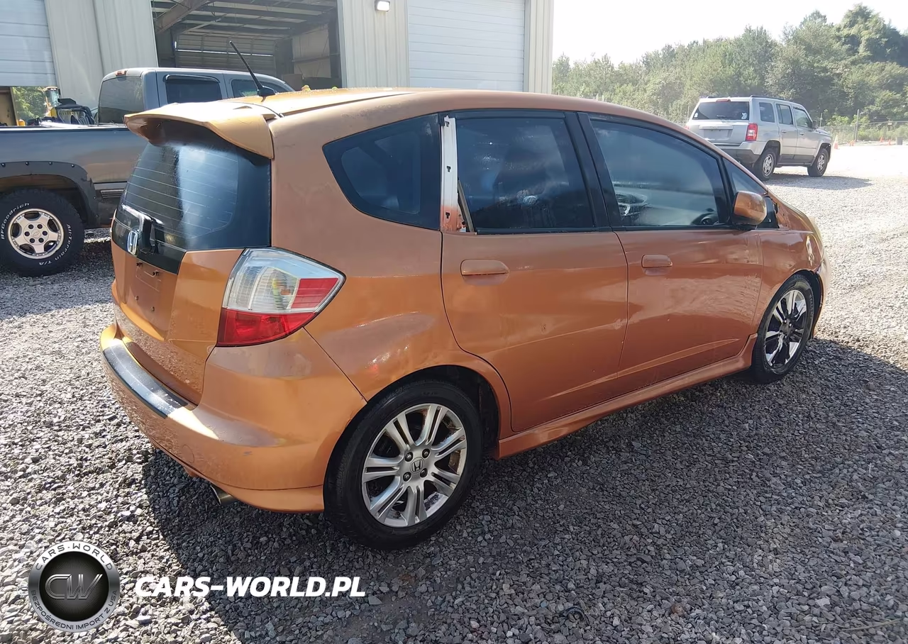2009 Honda Fit Sport VIN:JHMGE88419S014320 - 4