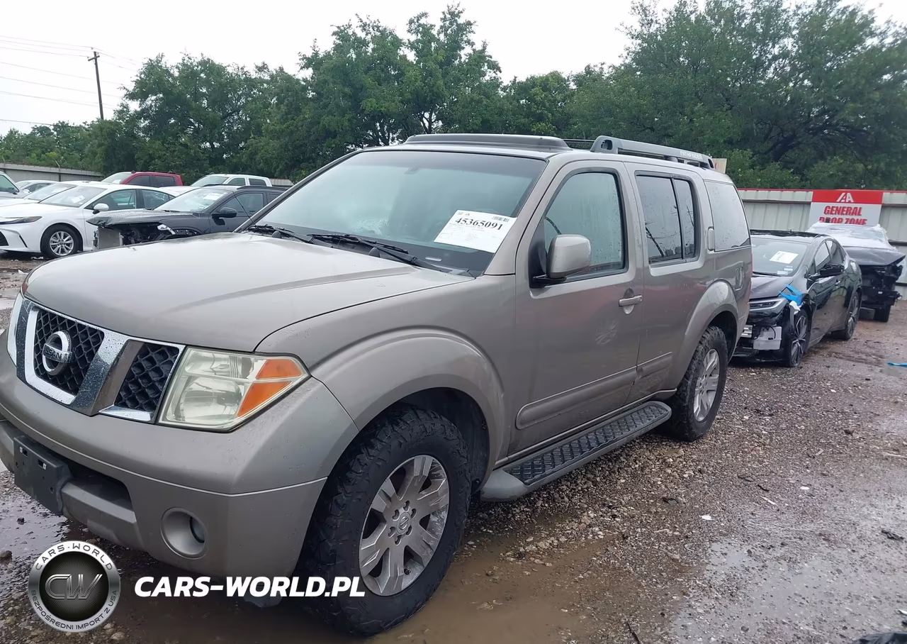 2007 Nissan Pathfinder Le VIN:5N1AR18UX7C622570 - 2